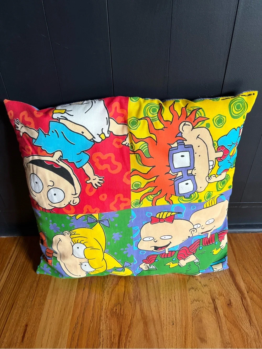 Vintage 90’s Rugrats Throw Pillow - 14 inch